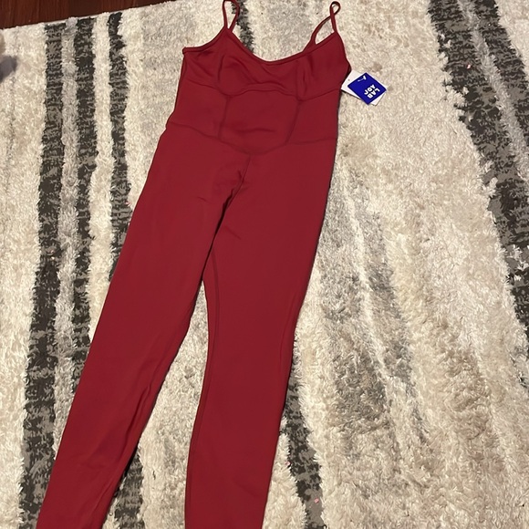 Maroon Joy Lab Active Jumpsuit - Picture 3 of 6